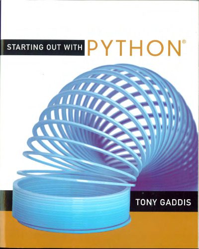 دانلود نسخه کامل کتاب Starting Out with Python (Starting Out With…)