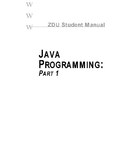 دانلود نسخه کامل کتاب Java Programming