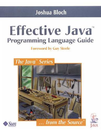 دانلود نسخه کامل کتاب Effective Java: programming language guide