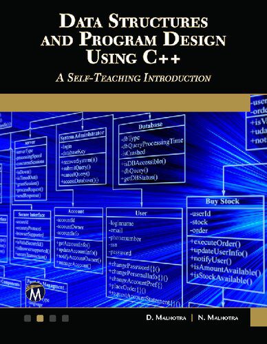 دانلود نسخه کامل کتاب Data Structures and Program Design Using C++
