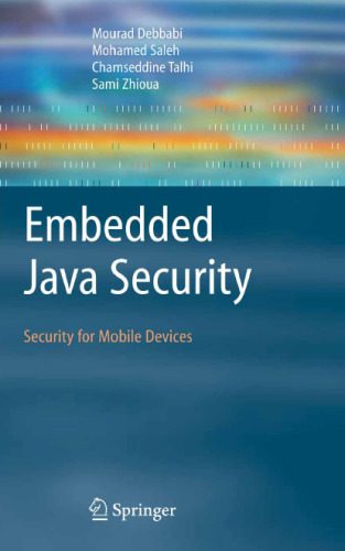 دانلود نسخه کامل کتاب Embedded Java Security: Security for Mobile Devices