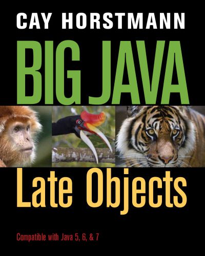 دانلود نسخه کامل کتاب Big Java Late Objects