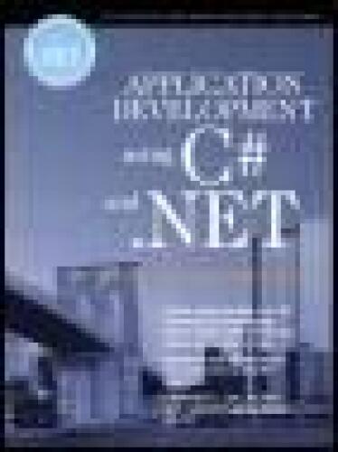 دانلود نسخه کامل کتاب Application Development Using C# and .NET