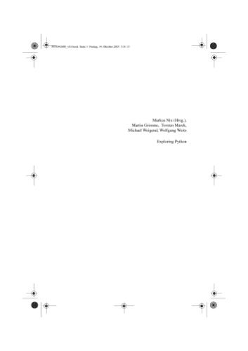 دانلود نسخه کامل کتاب Exploring Python