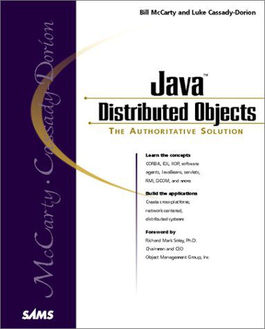 دانلود نسخه کامل کتاب Java Distributed Objects