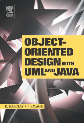 دانلود نسخه کامل کتاب Object-Oriented Design with UML and Java