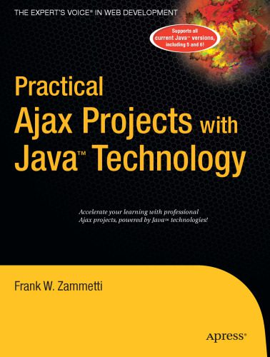 دانلود نسخه کامل کتاب Practical Ajax Projects with Java Technology