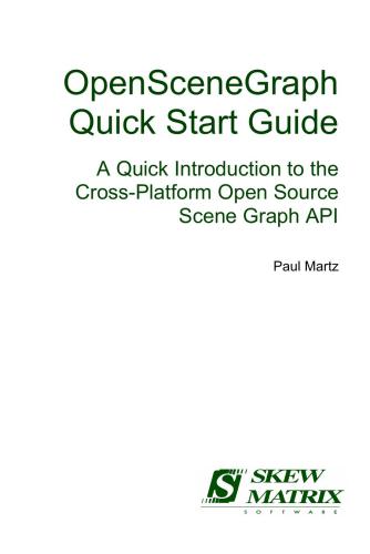 دانلود نسخه کامل کتاب OpenSceneGraph Quick Start Guide