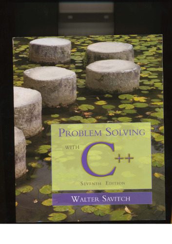 دانلود نسخه کامل کتاب Problem Solving with C++, 7th Edition