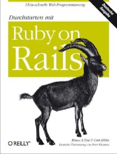 دانلود نسخه کامل کتاب Durchstarten mit Ruby On Rails