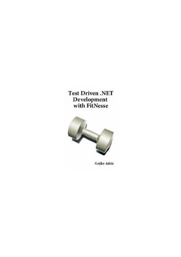 دانلود نسخه کامل کتاب Test Driven .NET Development with FitNesse