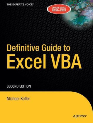دانلود نسخه کامل کتاب Definitive Guide to Excel VBA