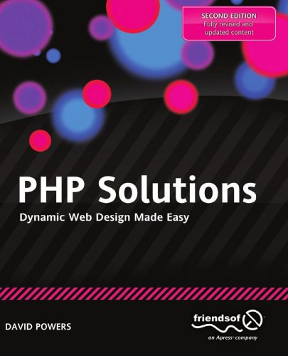 دانلود نسخه کامل کتاب PHP Solutions: Dynamic Web Design Made Easy