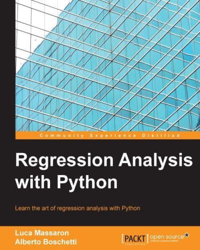 دانلود نسخه کامل کتاب Regression Analysis with Python