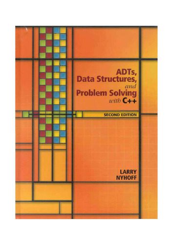 دانلود نسخه کامل کتاب ADTs, Data Structures, and Problem Solving with C++ (2nd Edition)