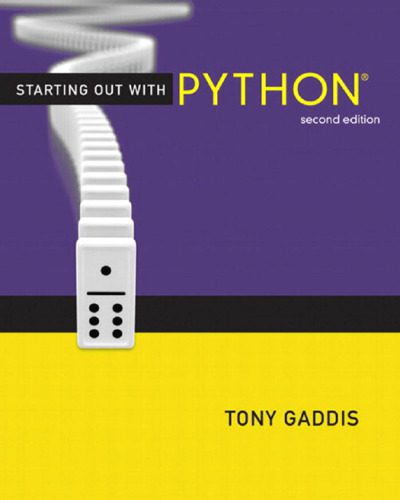 دانلود نسخه کامل کتاب Starting Out with Python, 2nd Edition