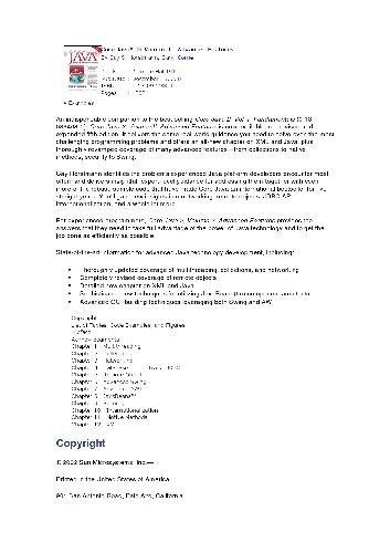 دانلود نسخه کامل کتاب Core Java 2. Advanced Features