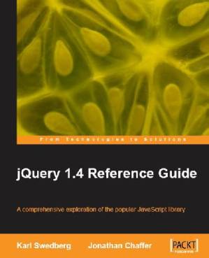 دانلود کتاب jQuery 1 4 Reference Guide – jQuery 1 4 راهنمای مرجع