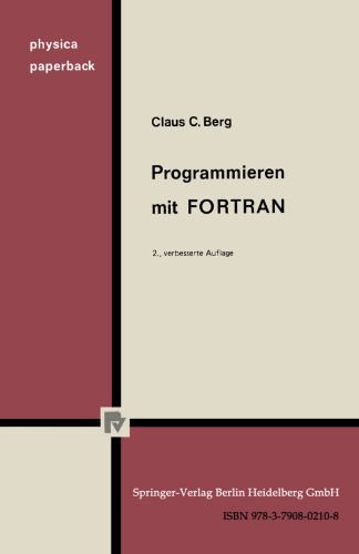 دانلود نسخه کامل کتاب Programmieren mit FORTRAN