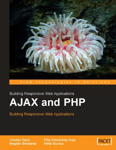 دانلود نسخه کامل کتاب AJAX and PHP : building responsive web applications