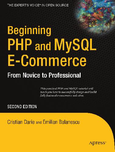 دانلود نسخه کامل کتاب Beginning PHP and MySQL E Commerce