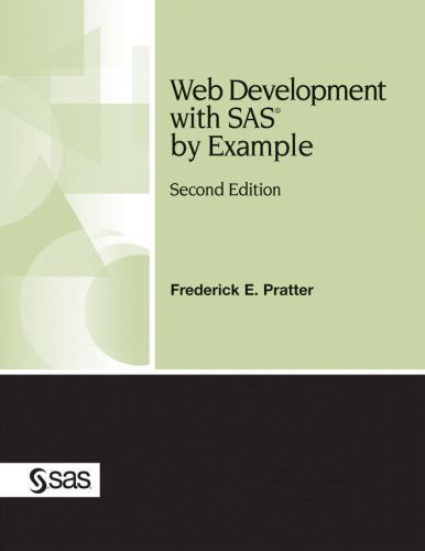 دانلود نسخه کامل کتاب Web Development With Sas by Example