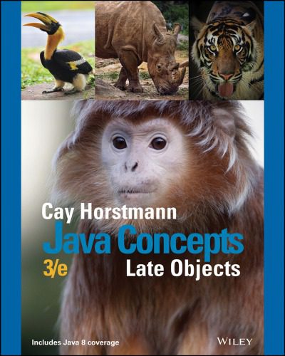 دانلود نسخه کامل کتاب Java Concepts: Late Objects