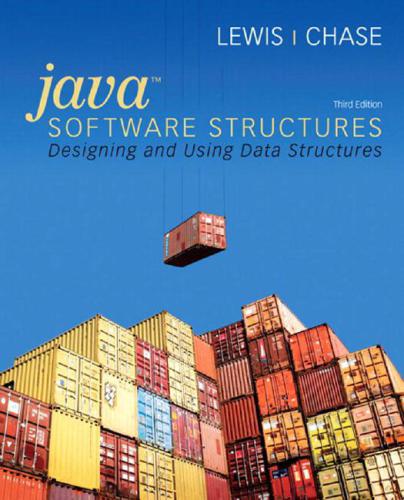 دانلود نسخه کامل کتاب Java Software Structures: Designing and Using Data Structures