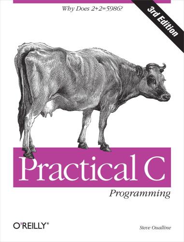 دانلود نسخه کامل کتاب Practical C programming