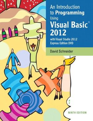 دانلود نسخه کامل کتاب An Introduction to Programming Using Visual Basic 2012