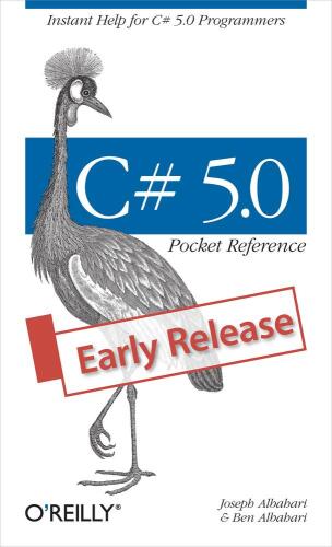دانلود نسخه کامل کتاب C# 5.0 Pocket Reference: Instant Help for C# 5.0 Programmers