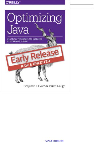 دانلود نسخه کامل کتاب Optimizing Java: Practical Techniques for Improved Performance Tuning