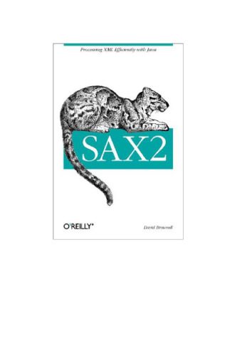 دانلود نسخه کامل کتاب SAX2: Processing XML Efficiently with Java