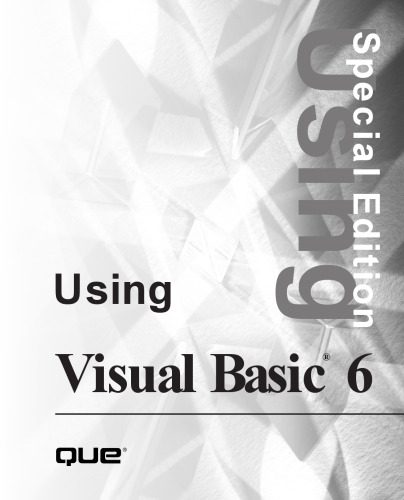 دانلود نسخه کامل کتاب Special Edition Using Visual Basic 6