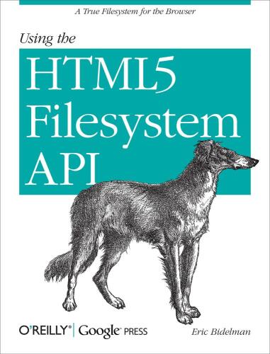 دانلود نسخه کامل کتاب Using the HTML5 Filesystem API