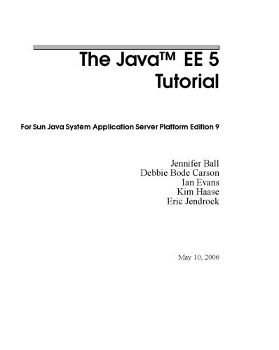 دانلود نسخه کامل کتاب The Java tutorial : object-oriented programming for the Internet