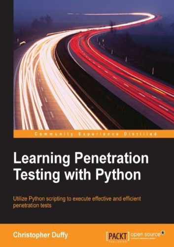 دانلود نسخه کامل کتاب Learning Penetration Testing with Python