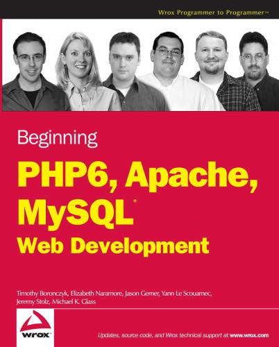 دانلود نسخه کامل کتاب Beginning PHP6, Apache, MySQL Web Development