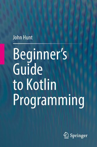 دانلود نسخه کامل کتاب Beginner’s Guide to Kotlin Programming