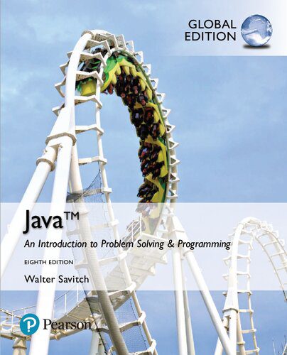 دانلود نسخه کامل کتاب Java: An Introduction To Problem Solving and Programming