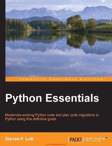 دانلود نسخه کامل کتاب Python Essentials – A Rapid Guide to the Fundamental Features of Python