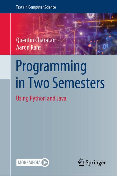 دانلود نسخه کامل کتاب Programming in Two Semesters: Using Python and Java