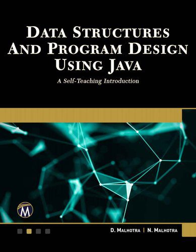 دانلود نسخه کامل کتاب Data Structures and Program Design Using JAVA