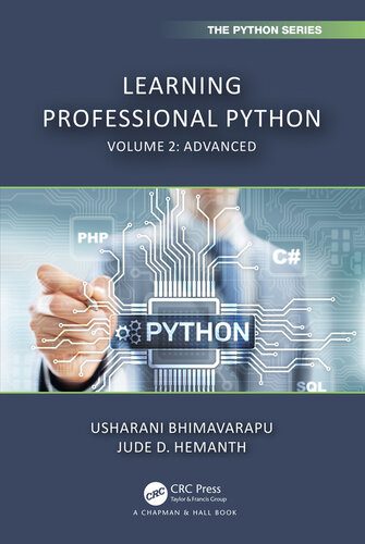 دانلود نسخه کامل کتاب Learning Professional Python: Volume 2: Advanced