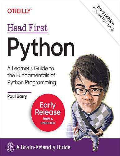 دانلود نسخه کامل کتاب Head First Python. A Learner’s Guide to the Fundamentals of Python Programming