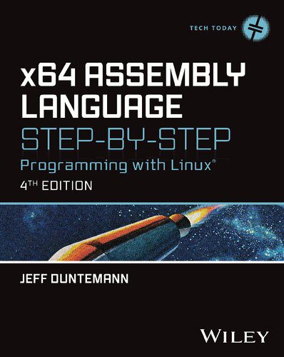 دانلود نسخه کامل کتاب x64 Assembly Language Step-by-Step: Programming with Linux