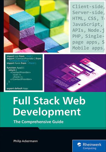 دانلود نسخه کامل کتاب Full Stack Web Development: The Comprehensive Guide