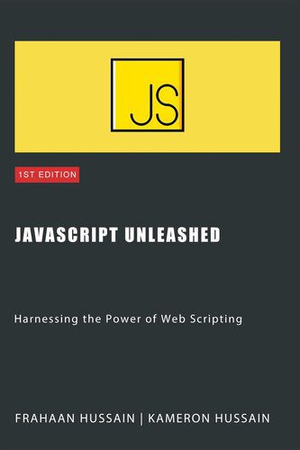 دانلود نسخه کامل کتاب JavaScript Unleashed: Harnessing the Power of Web Scripting