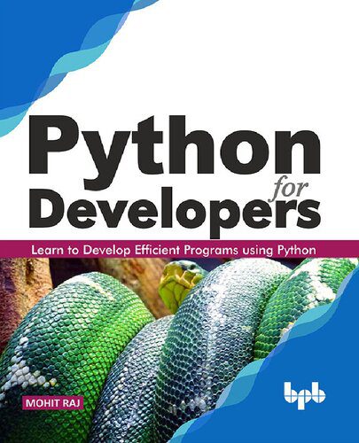 دانلود نسخه کامل کتاب Python for Developers: Learn to Develop Efficient Programs using Python