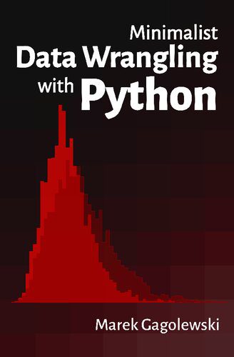 دانلود نسخه کامل کتاب Minimalist Data Wrangling with Python